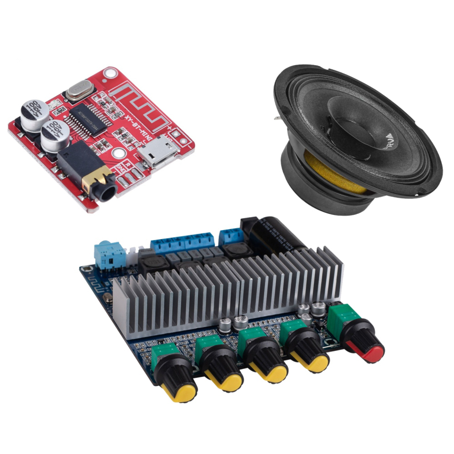 آمپلی فایر ، بلندگو، گیرنده بلوتوث