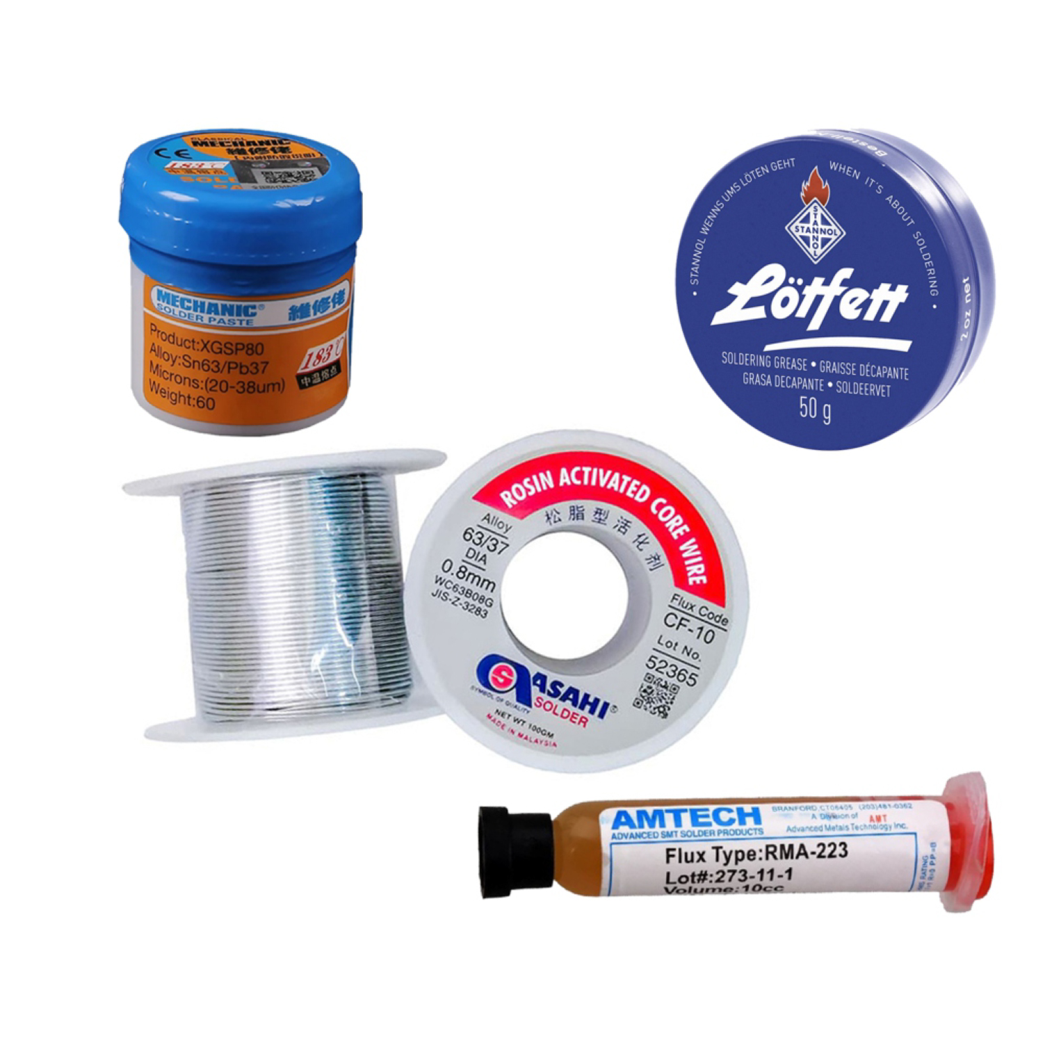 لحیم ، روغن لحیم ،فلاکس و...